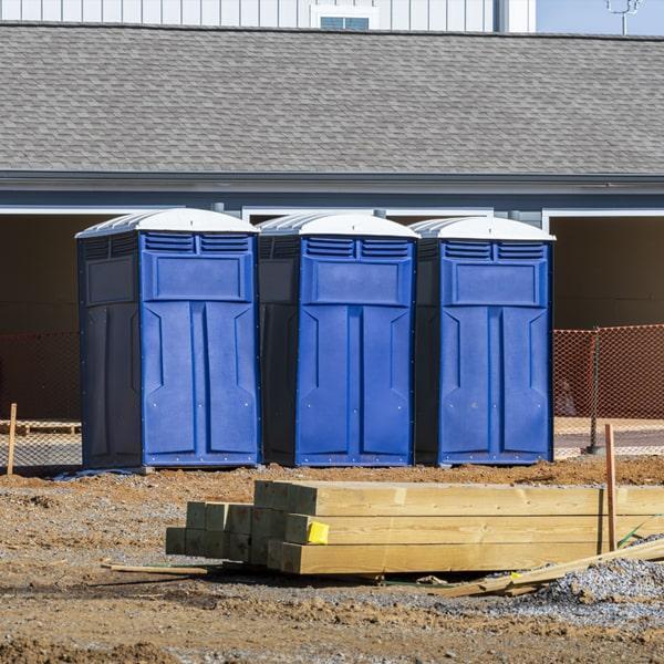 Heavy-duty construction site porta potty in Dickson, Tennessee